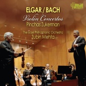 Album artwork for ELGAR & BACH. Violin Concertos. Zukerman, IPO, Meh