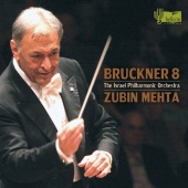 Album artwork for BRUCKNER. Symphony No.8. Israel Philharmonic/Mehta