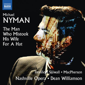 Album artwork for Michael Nyman: The Man Who Mistook His Wife for a