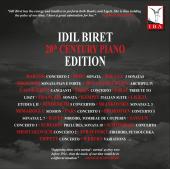 Album artwork for IDIL BIRET 20TH CENTURY PIANO EDITION