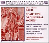 Album artwork for BACH: COMPLETE ORCHESTRAL WORKS