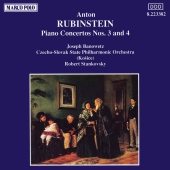 Album artwork for RUBINSTEIN: PIANO CONCERTOS NOS.3 & 4
