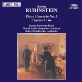 Album artwork for RUBINSTEIN: PIANO CONCERTO NO.5
