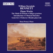 Album artwork for William Sterndale Bennett: Piano Works, Vol.1