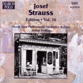 Album artwork for STRAUSS: JOSEF STRAUSS EDITION, VOL.16