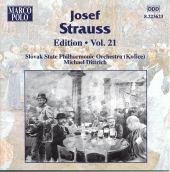 Album artwork for STRAUSS: JOSEF STRAUSS EDITION, VOL.21