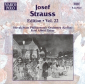 Album artwork for STRAUSS: JOSEF STRAUSS EDITION, VOL.22
