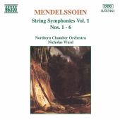 Album artwork for Mendelssohn: String Symphonies Nos. 1-6 (Ward)