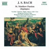 Album artwork for Bach: St. Matthew Passion (Highlights)