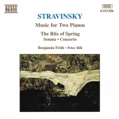 Album artwork for Stravinsky: Music for Two Pianos / Frith, Hill