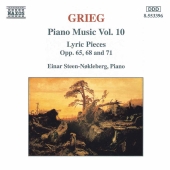 Album artwork for Grieg: Piano Music - Vol. 10, Lyric Pieces