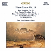 Album artwork for Grieg: Piano Music - Vol. 13 (Steen-Nokleberg)