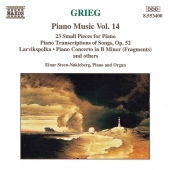 Album artwork for Grieg: Piano Music - Vol. 14 (Nokleberg)