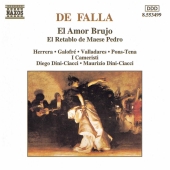 Album artwork for DE FALLA: EL AMOR BRUJO/EL RETABLO DE MAESE PEDRO