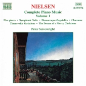 Album artwork for NIELSON: COMPLETE PIANO MUSIC VOL1