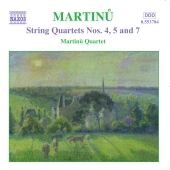 Album artwork for MARTINU: STRING QUARTETS VOLUME 3