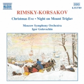 Album artwork for RIMSKY-KORSAKOV: CHRISTMAS EVE, NIGHT ON MOUNT TRI