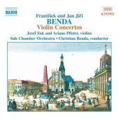 Album artwork for J.J. Benda & F. Benda: Violin Concertos