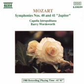 Album artwork for Mozart: Symphonies nos. 40 & 41 (Wordsworth)