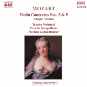 Album artwork for Mozart: Violin Concertos Nos. 3 & 5