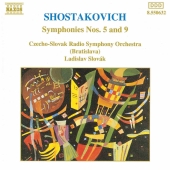 Album artwork for Shostakovich: Symphonies Nos. 5 & 9 (Slovak)