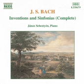 Album artwork for Bach: Inventions and Sinfonias (Sebestyen)