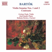 Album artwork for Bartok: Violin Sonatas nos. 1 & 2, Contrasts