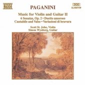 Album artwork for Paganini: Music for Violin and Guitar II