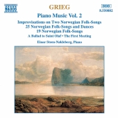 Album artwork for Grieg: Piano Music - Vol. 2 (Nokleberg)