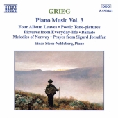Album artwork for Grieg: Piano Music - Vol. 3 (Steen-Nokleberg)