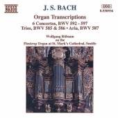 Album artwork for Bach: Organ Transcriptions (Rubsam)