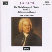 Album artwork for Bach: Well-Tempered Clavier book 2 / Jando