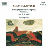 Album artwork for SHOSTAKOVICH. STRING QUARTETS VOLUME 2