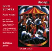 Album artwork for Poul Ruders: Piano Works / Rolf Hind