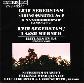 Album artwork for Segerstam - String Quartet No.6