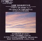 Album artwork for Segerstam - String Quartet No 7