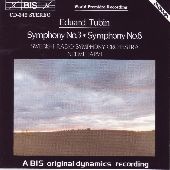 Album artwork for Tubin: Symphonies Nos. 3 & 8 (Jarvi)