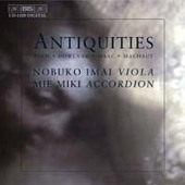 Album artwork for ANTIQUITIES - MUSIC FOR VIOLA AND ACCORDION