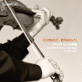 Album artwork for Korngold & Dvarionas: Violin Concertos / Gluzman