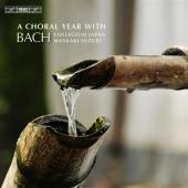 Album artwork for A Choral Year with J.S. Bach / Suzuki