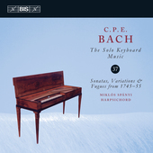 Album artwork for C.P.E. Bach: The Solo Keyboard Music, Vol. 37