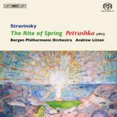 Album artwork for Stravinsky: Rite of Spring, Petrushka, Litton