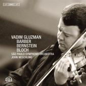 Album artwork for Gluzman plays Barber, Bernstein, Bloch