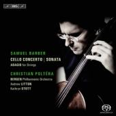 Album artwork for Barber: Cello Concerto, Sonata, Adagio / Poltera