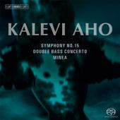 Album artwork for Aho: Symphony No.15, Double Bass Concerto