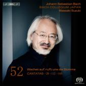 Album artwork for J.S. Bach - Cantatas, Volume 52 / Suzuki