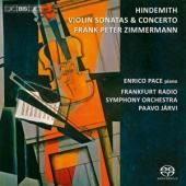 Album artwork for Hindemith - Violin Concerto and Sonatas