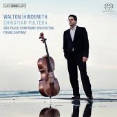 Album artwork for Cello Concertos by Walton & Hindemith / Poltera