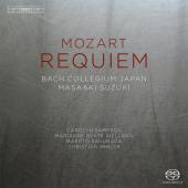 Album artwork for Mozart - Requiem / Bach Collegium Japan, Suzuki