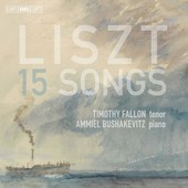 Album artwork for Liszt: 15 Songs